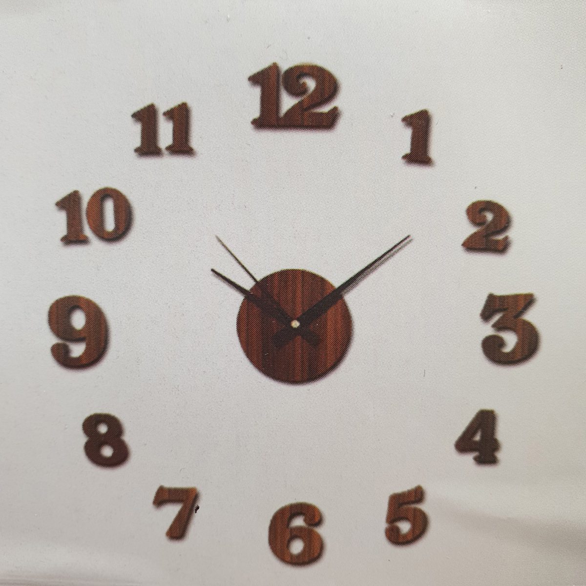 Big Wall Clock - Dark Brown