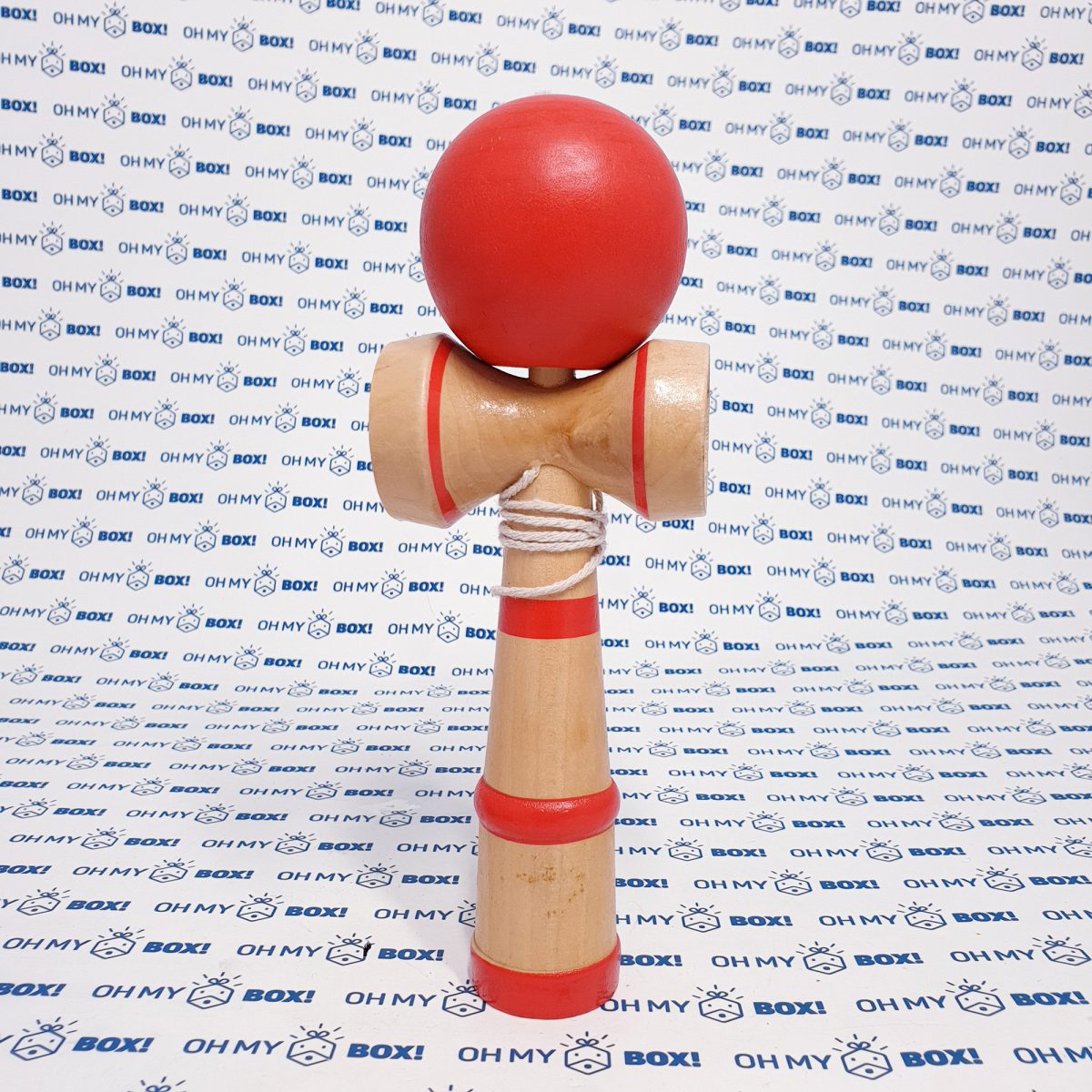 Kendama - Japanese Ball Toy - Red