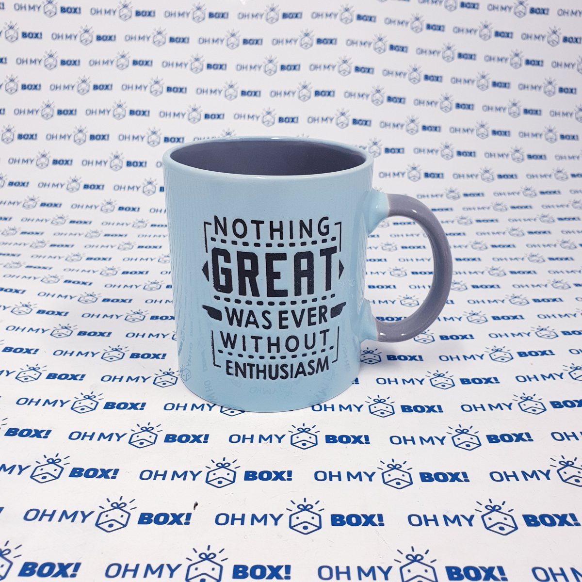 Inspiration Quote Mug - Blue