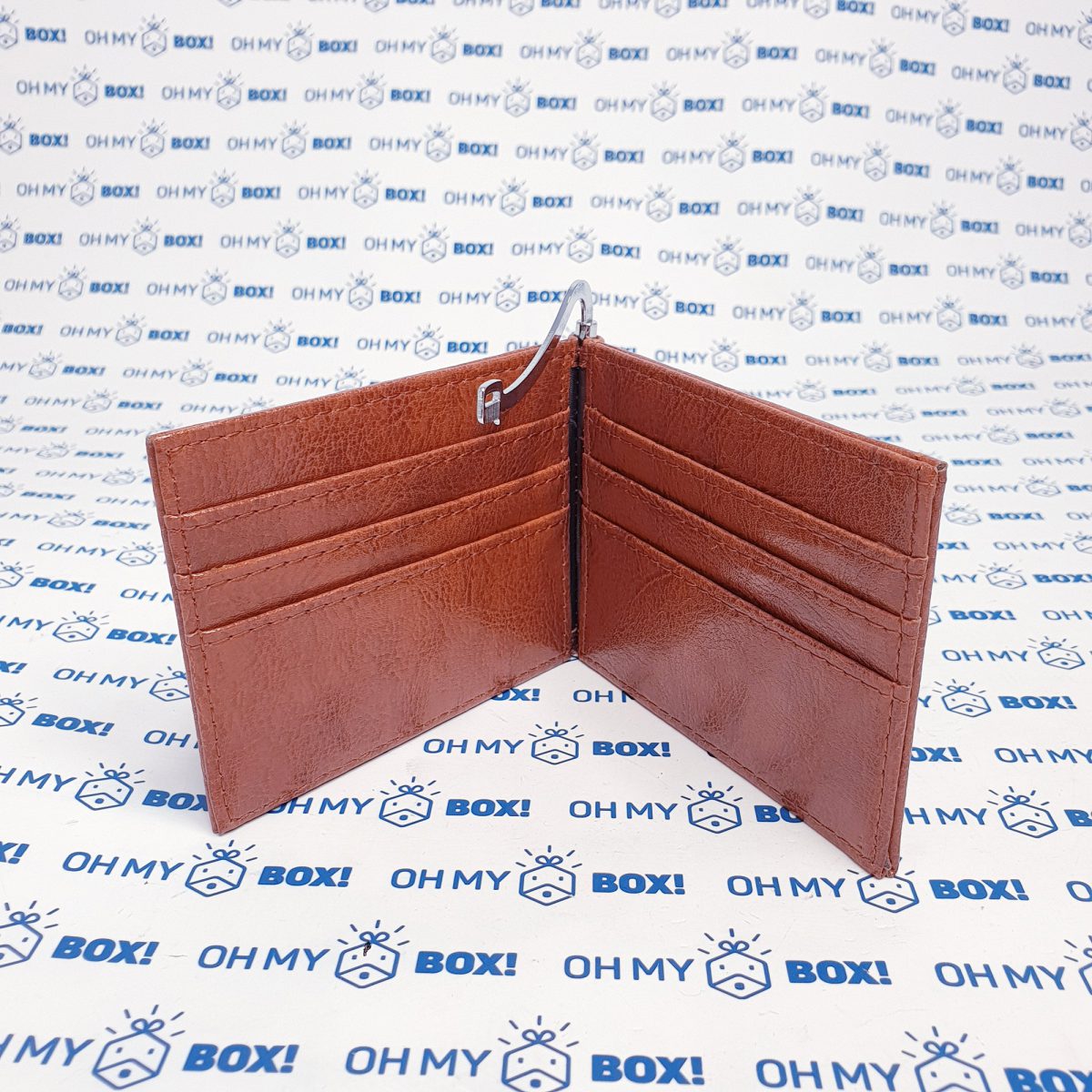 Money clip wallet - Brown