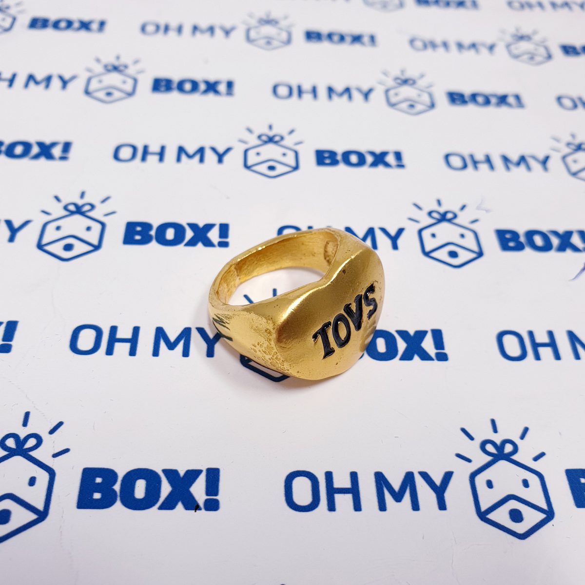 Ring with Text - Toys Gold