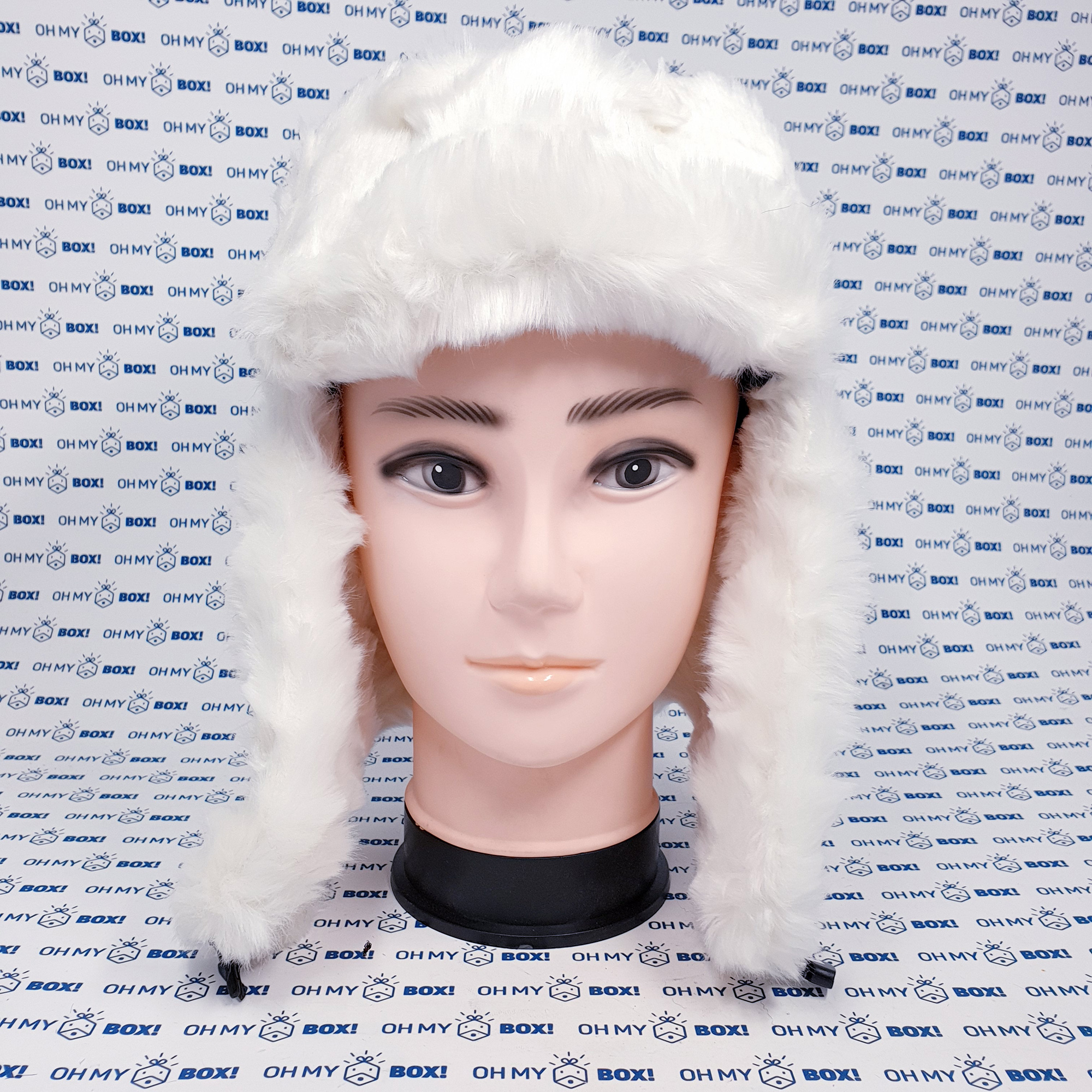 Fur Russian Hat - White