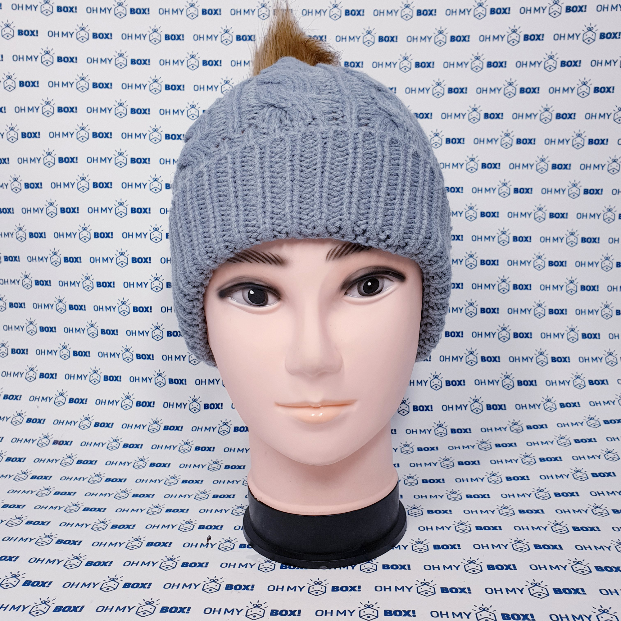 Winter Hat Beanie - Grey