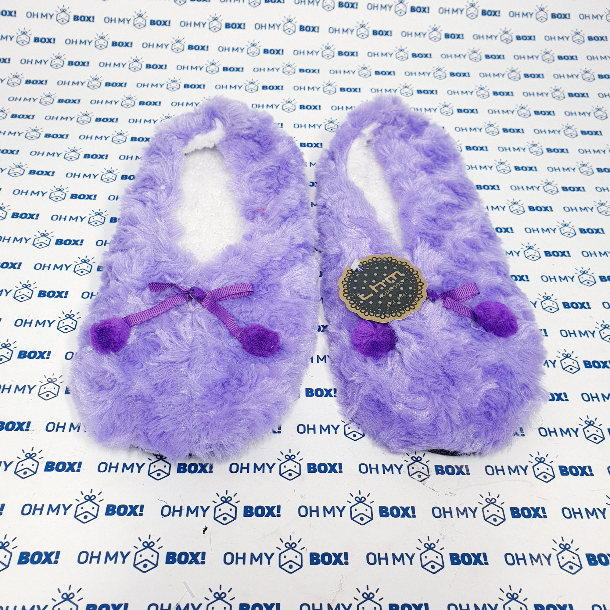 Fluffy Slipper - Purple