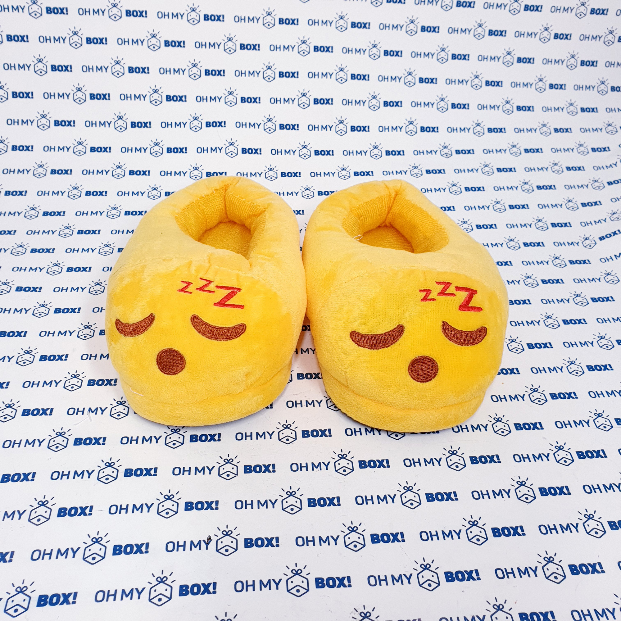 Funny Slippers for Kids - Sleeping Emoji