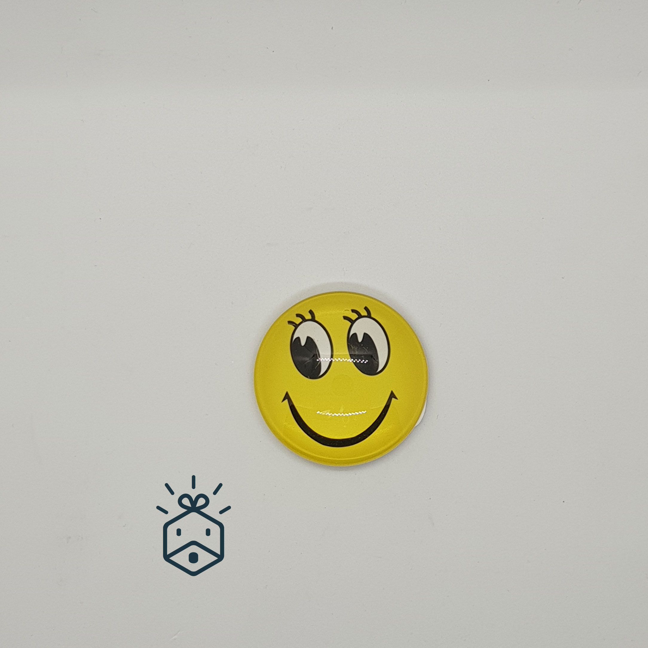 Glass Refrigirator Magnet | Smiley Face 1