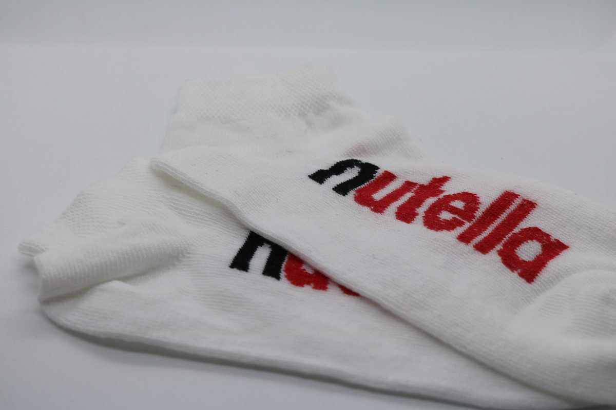 Chocolate Short Socks | Nutella