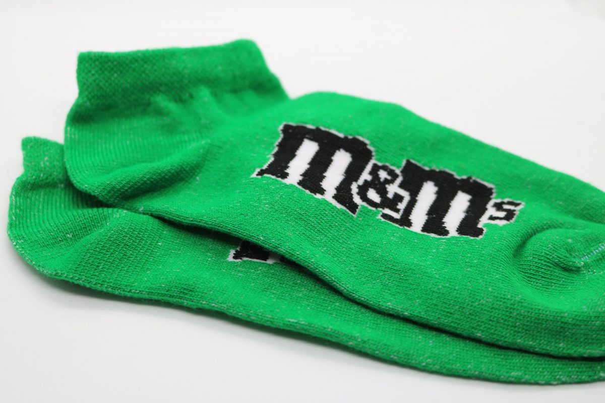 Chocolate Short Socks | M&M's Green