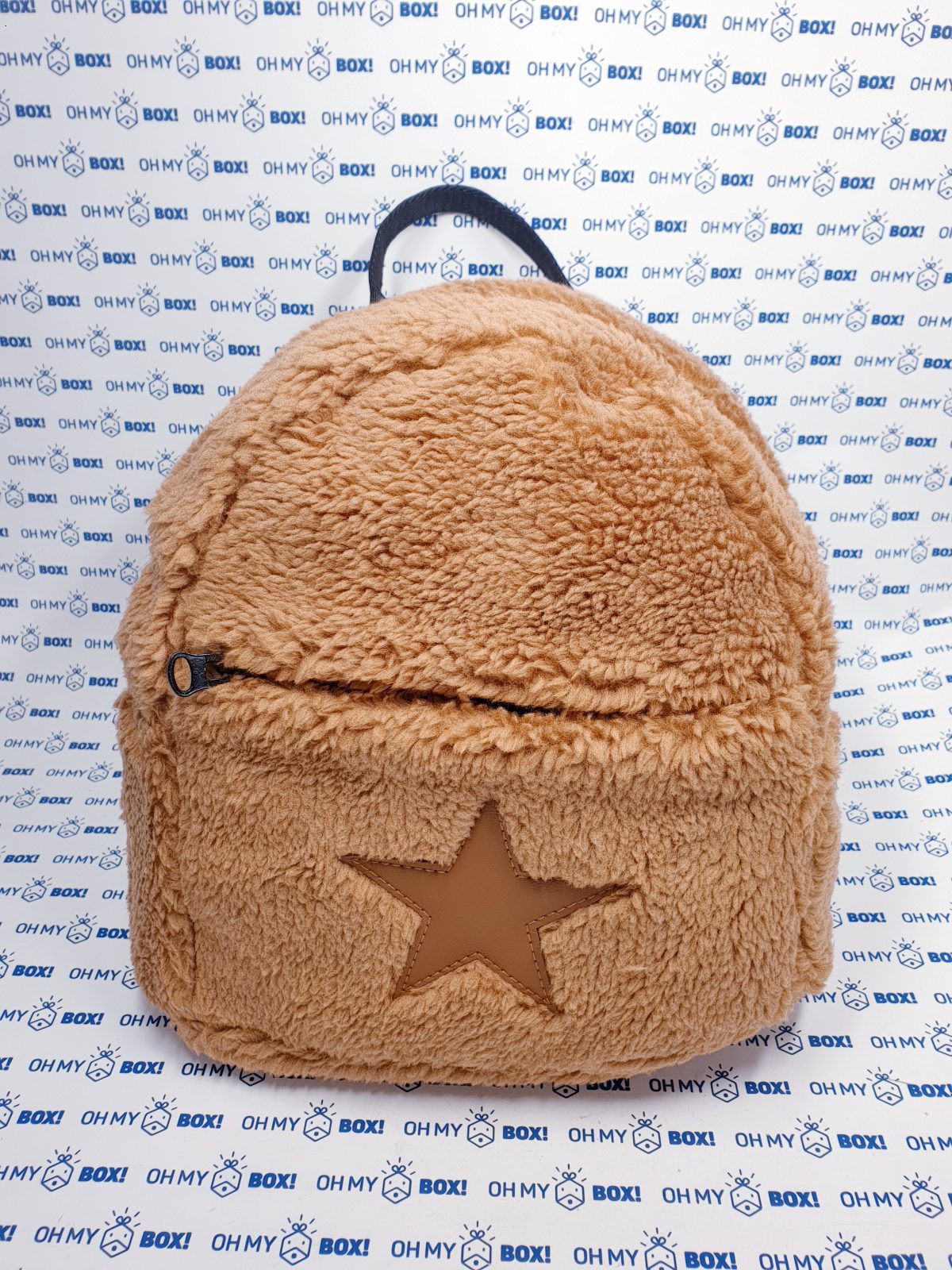 Fur Back Pack Brown