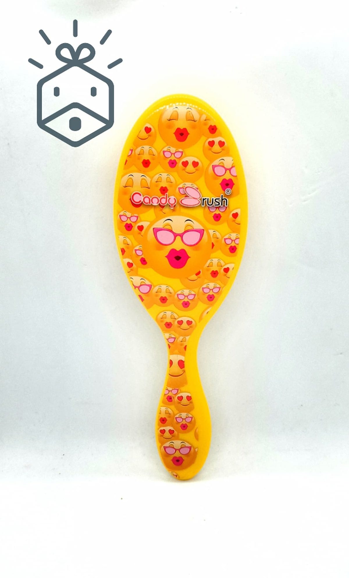 Hair Brush - Smiley Face