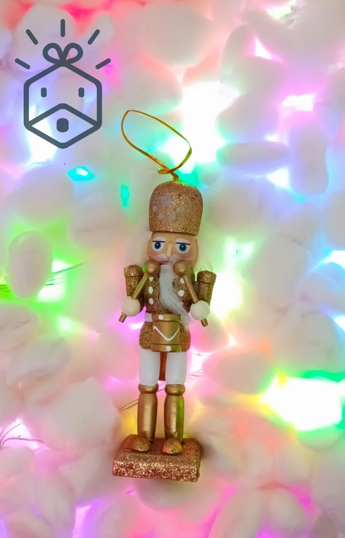 Tree Decoration - Nutcracker Soldier 13cm