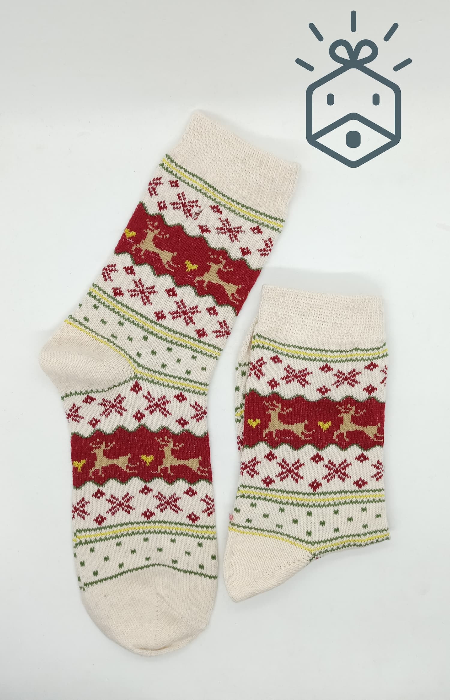 Christmas Socks - Reindeer