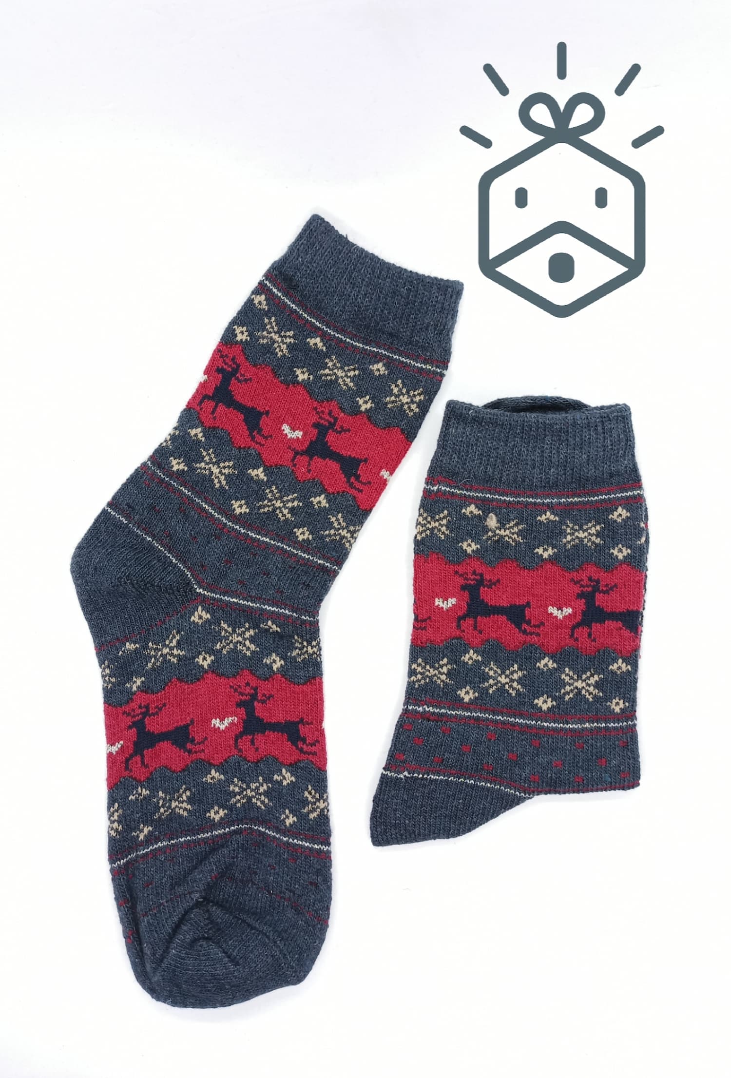 Christmas Socks - Reindeer