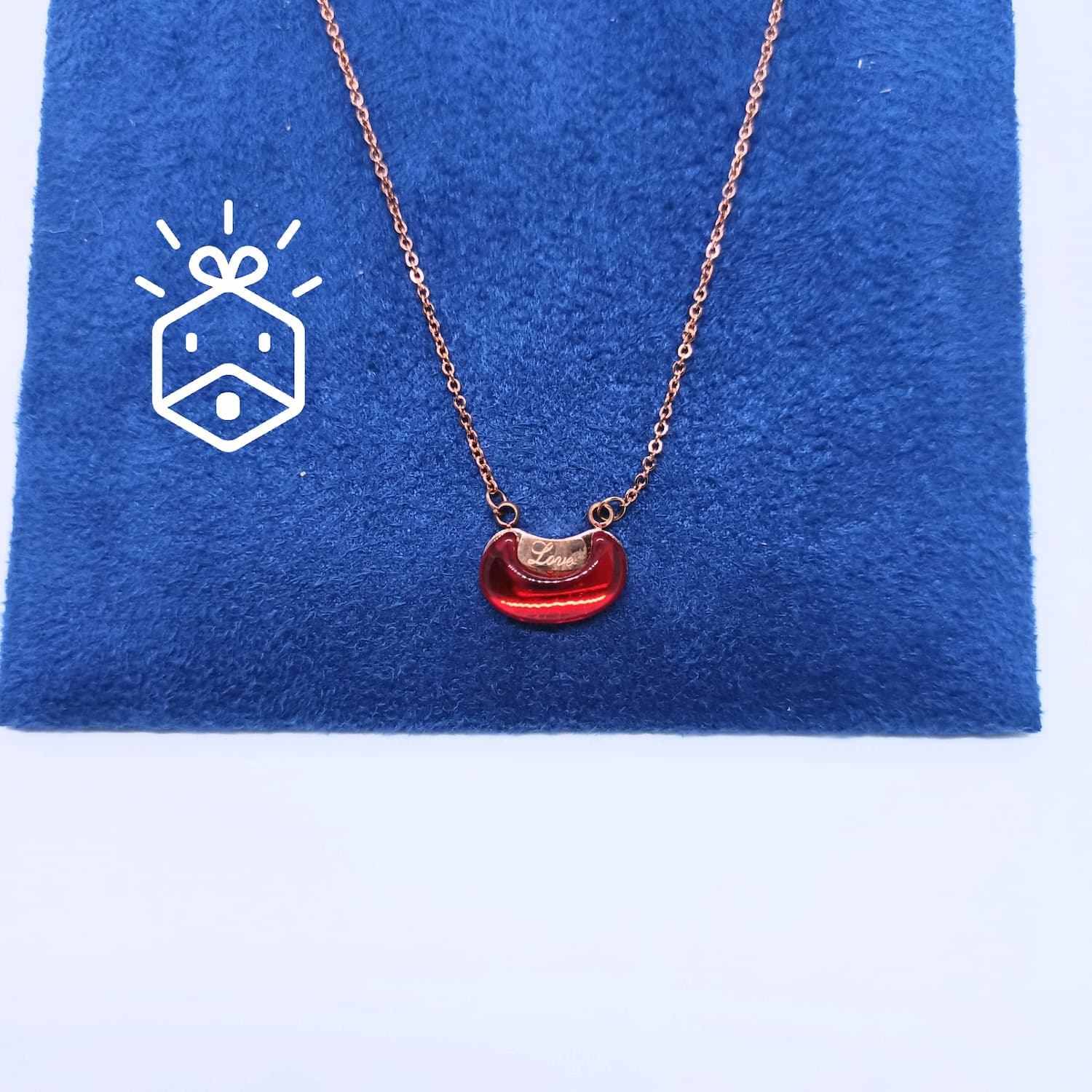 Necklace - Red Drop