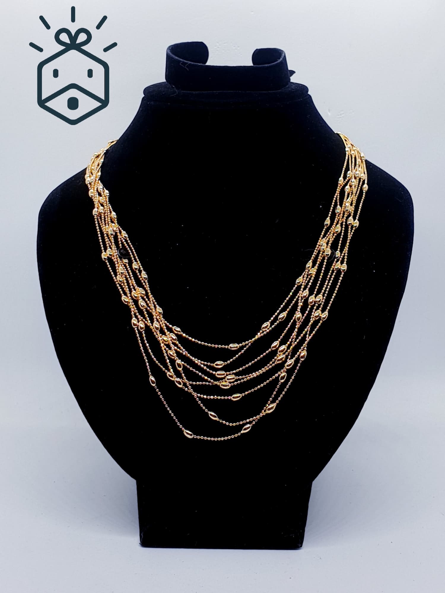 Necklace - Multilayers With Beads