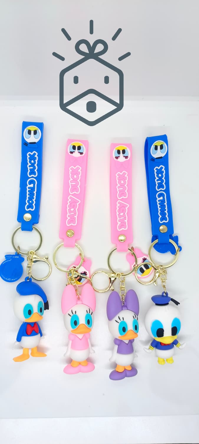 Action Figure Keychain - Duck Tales