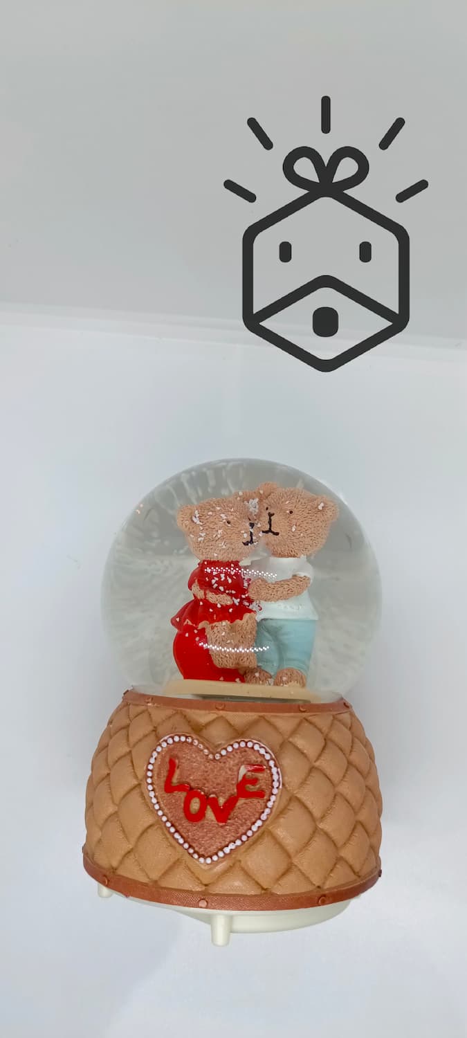 Snow Globe  - Loving Bears