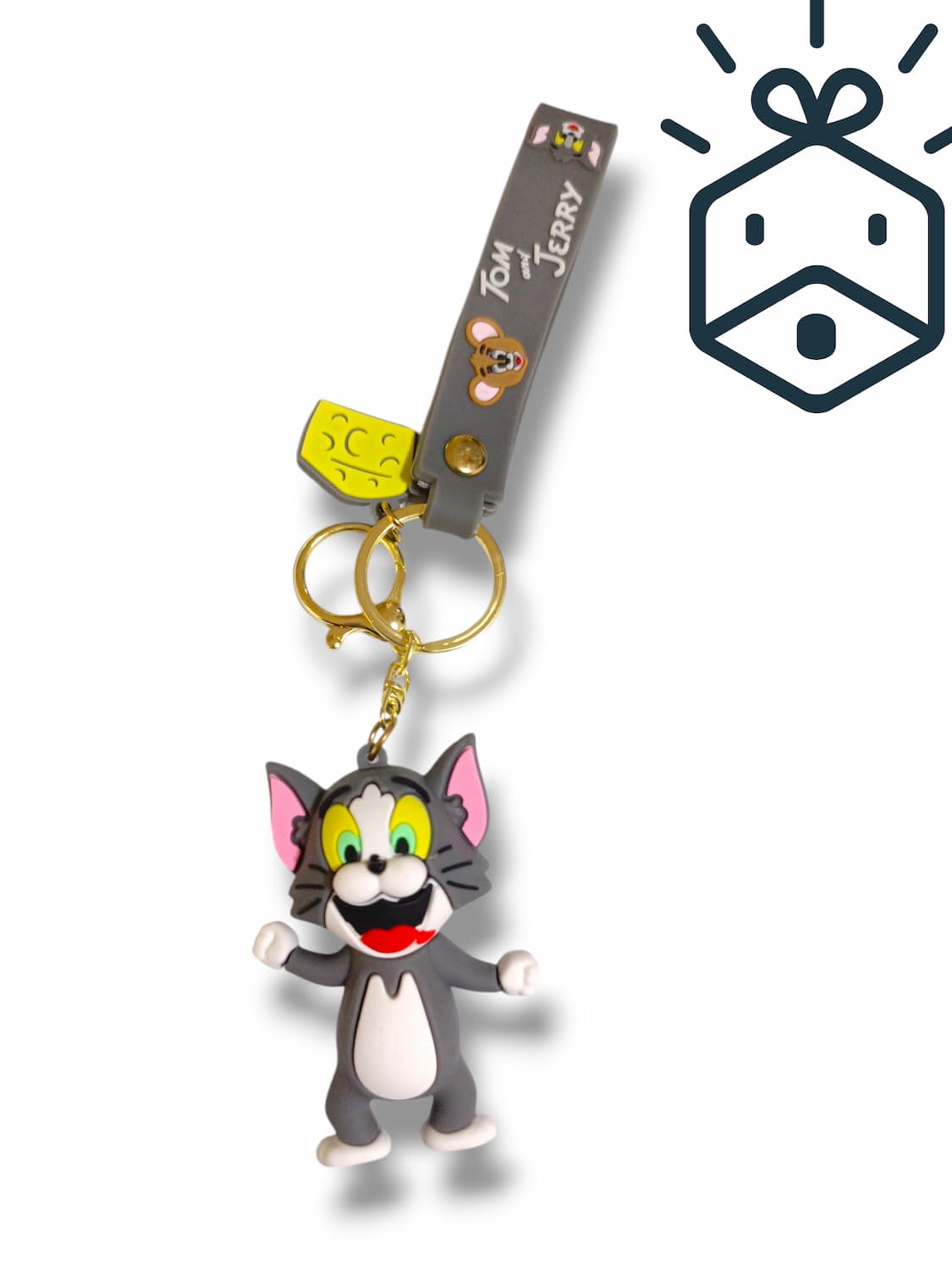 Action Figures Keychain - Tom & Jerry