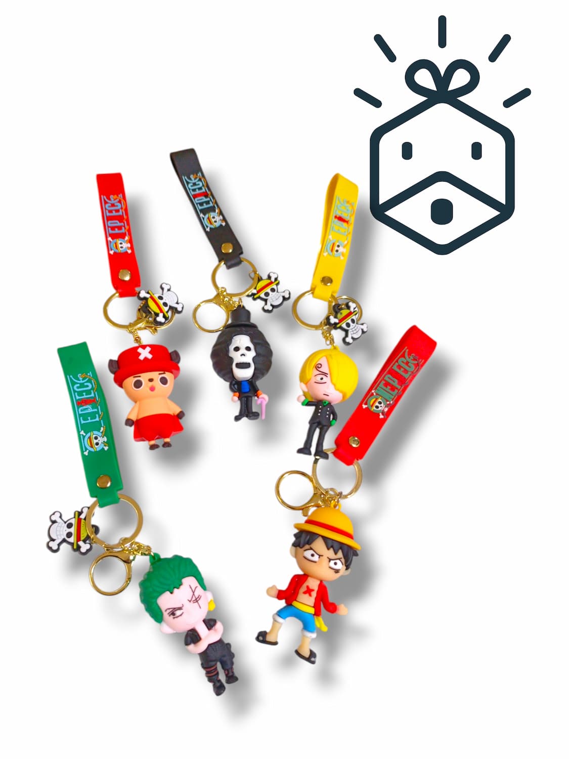 Action Figures Keychain - One Piece