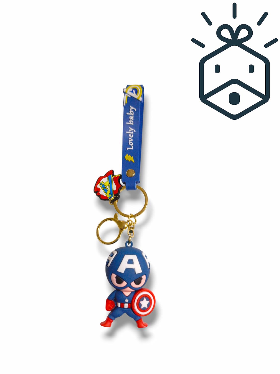 Action Figures Keychain - DC Vs. Marvel