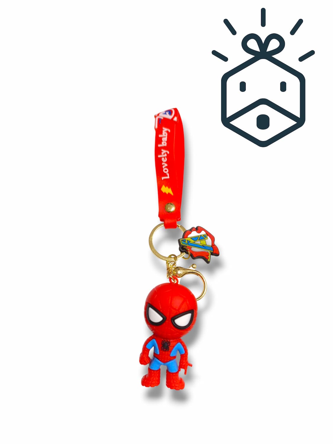 Action Figures Keychain - DC Vs. Marvel