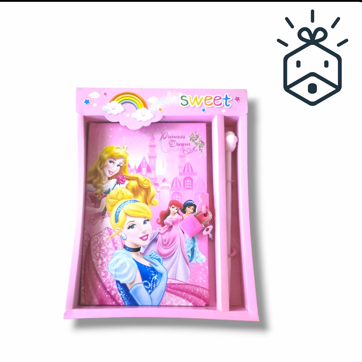 Note Book With Pen - Princesses