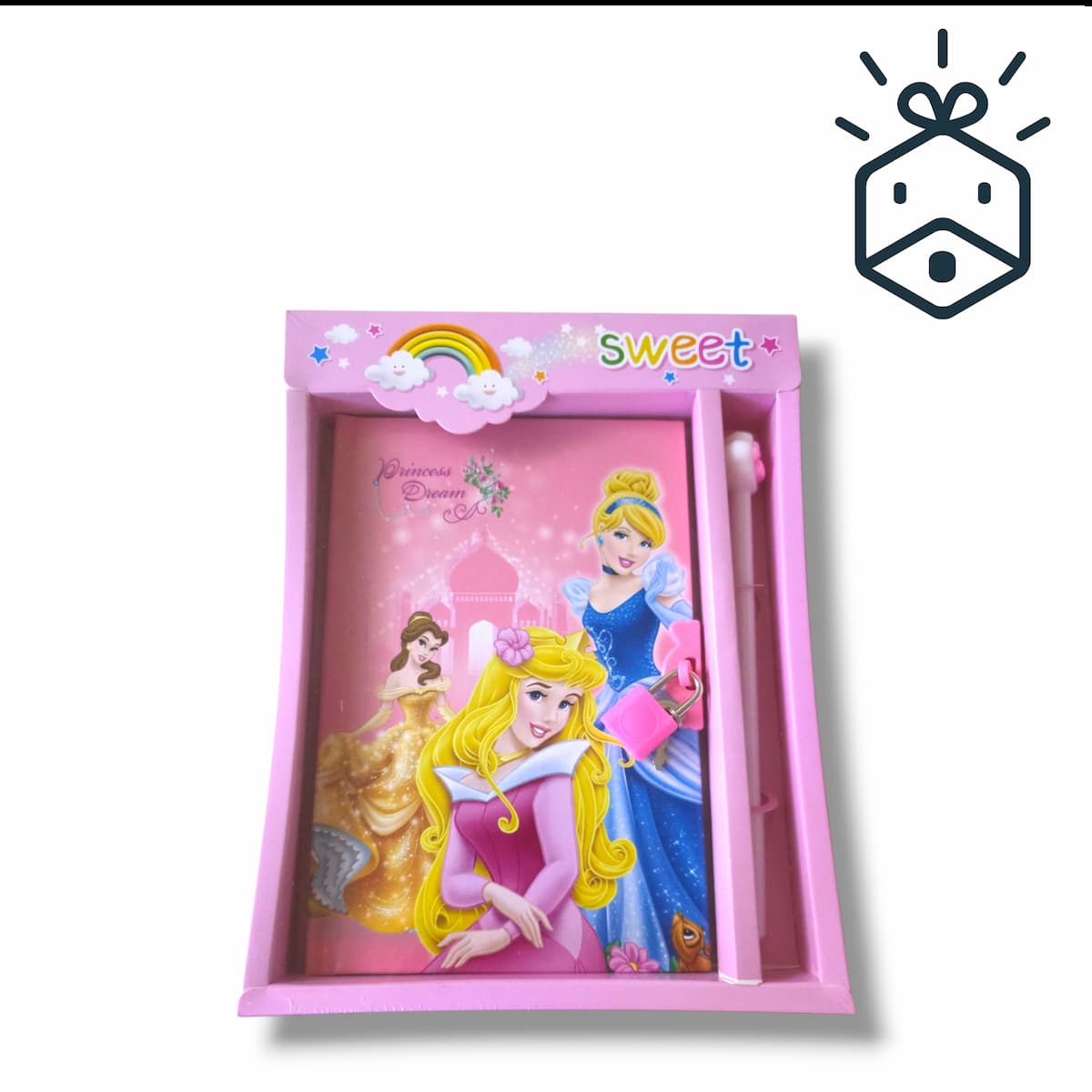Note Book With Pen - Princesses