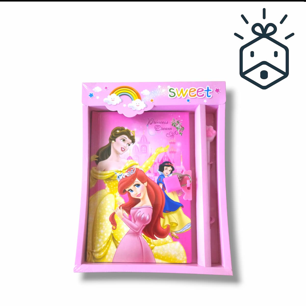 Note Book With Pen - Princesses