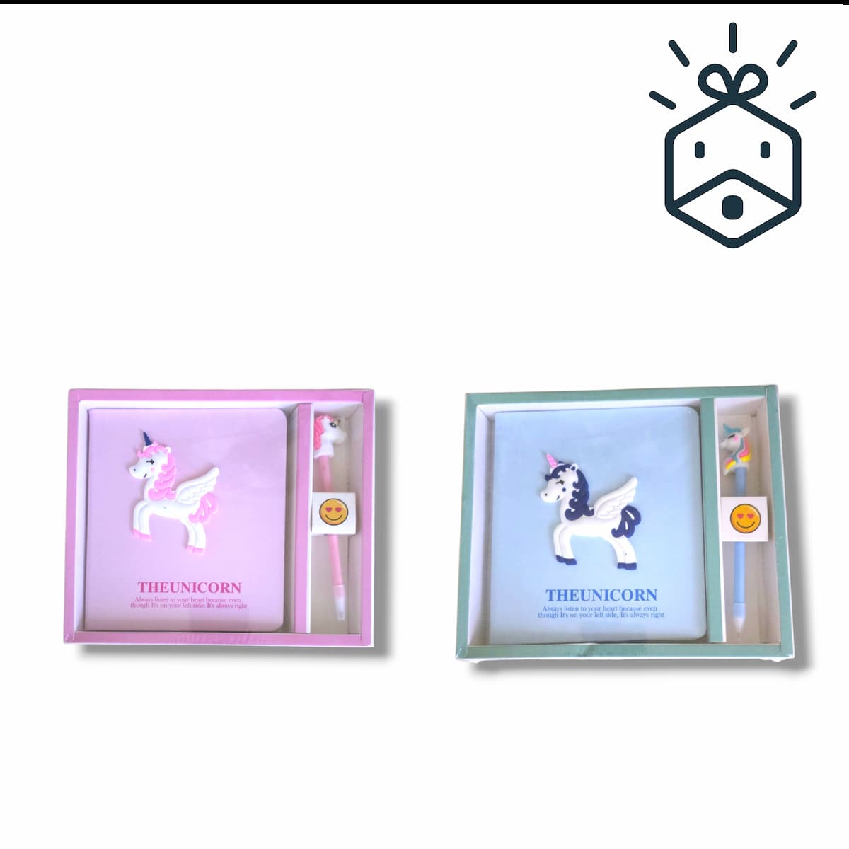 Note Book With Pen - Unicorn