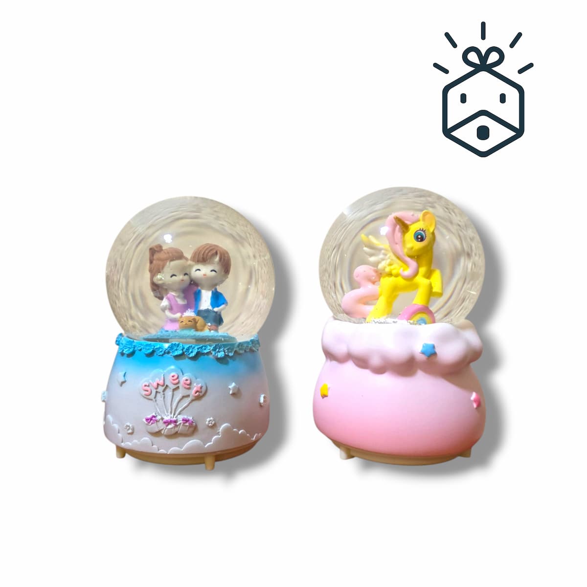 Snow Globe - Unicorn - Lovers