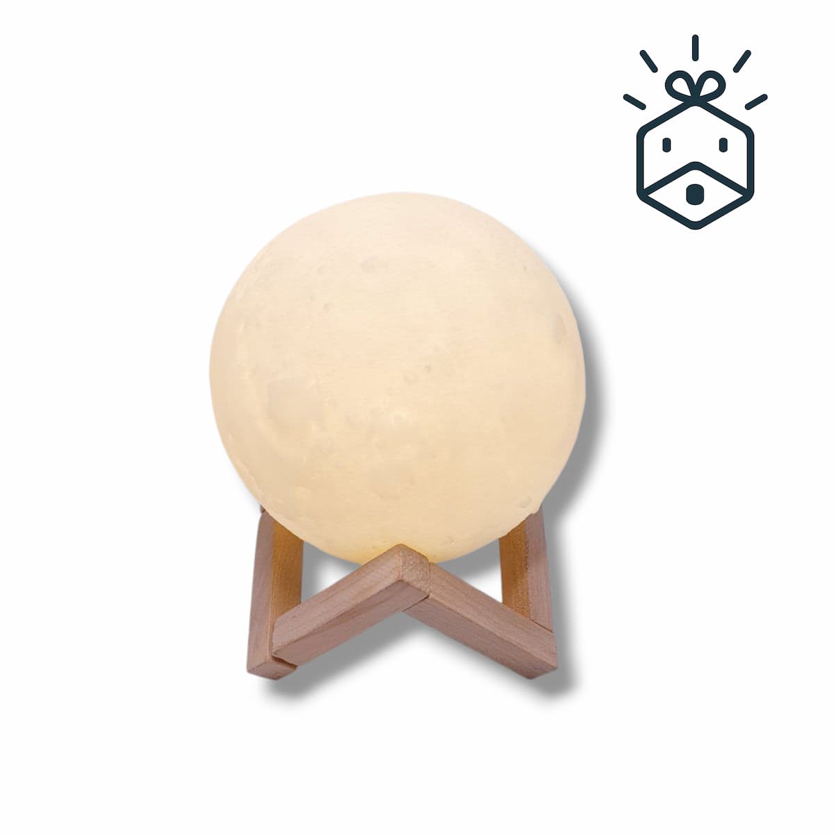 Rechargeable 3D Moon Lamp Small -19cm