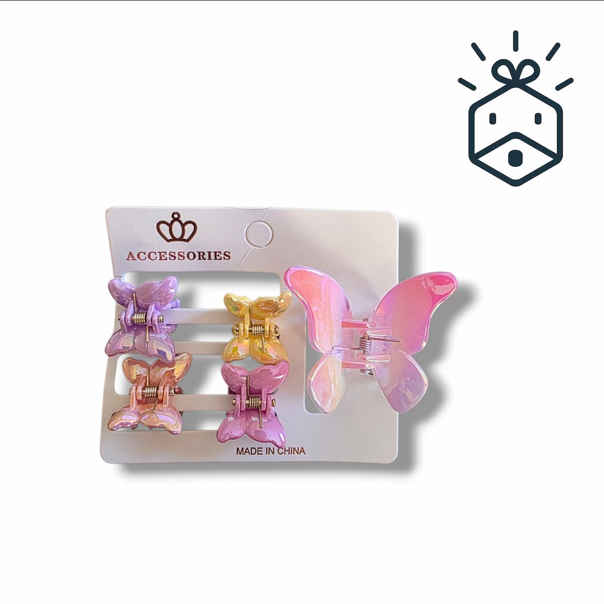 Hair Clip Set - Butterflies