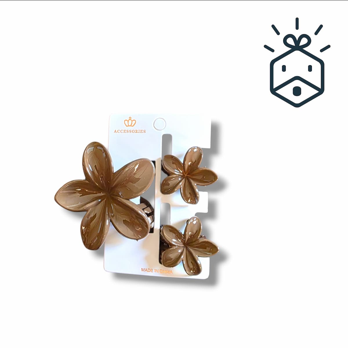 Hair Clip Set - Flowers