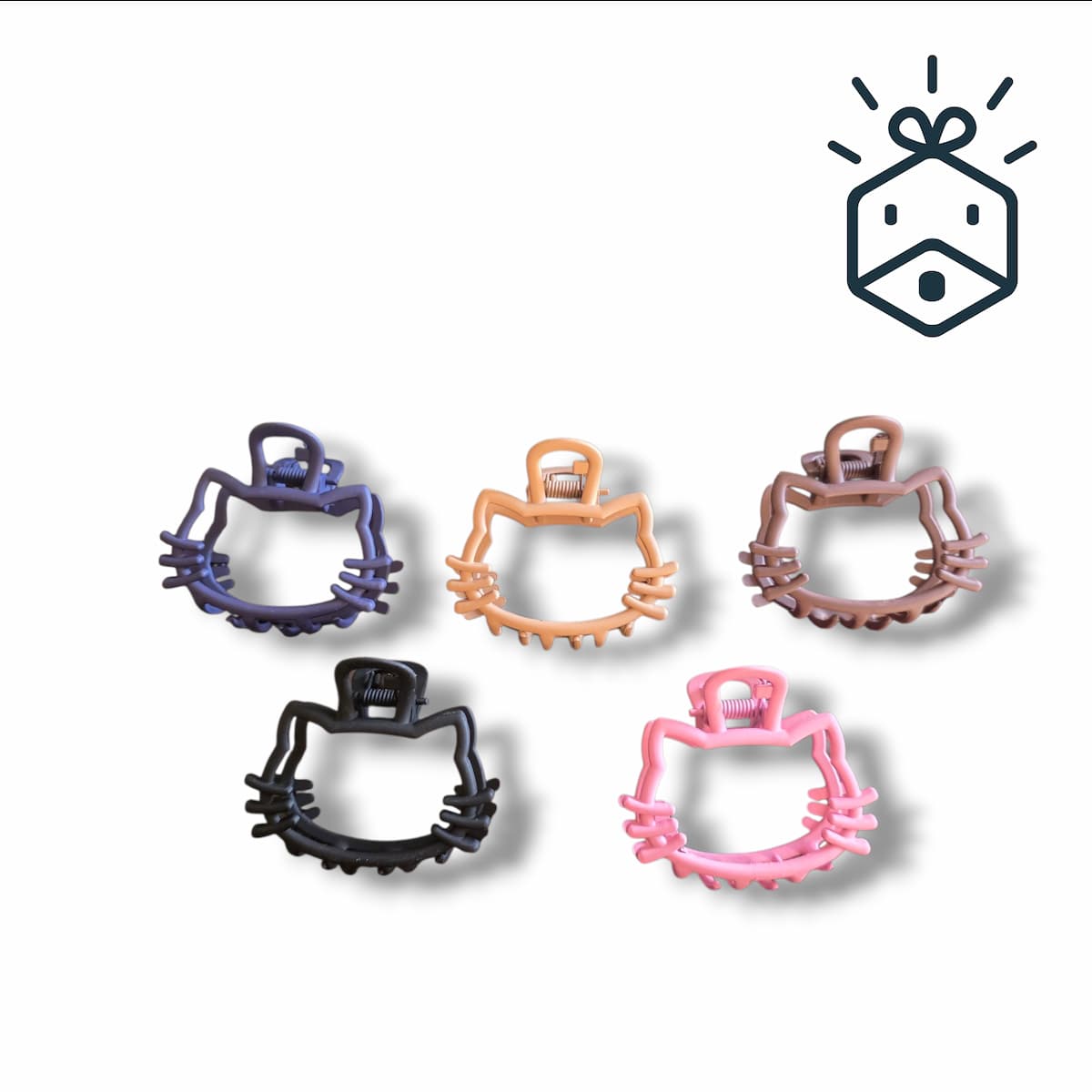 Kitty Metal Hair Clip