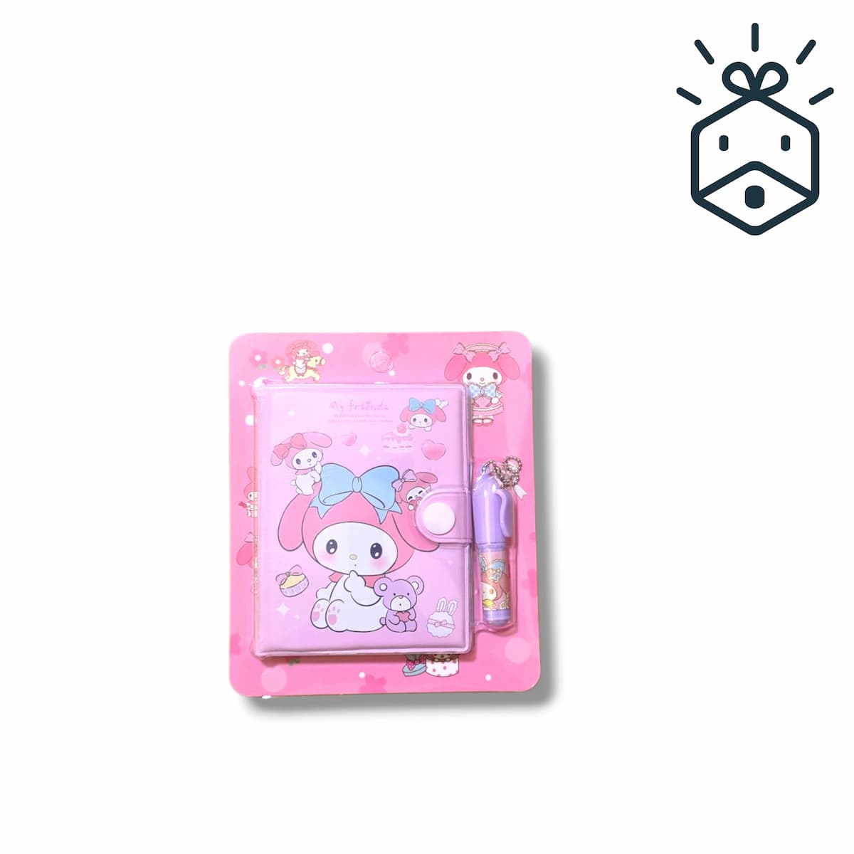 Bunny Small Note Book With Pen