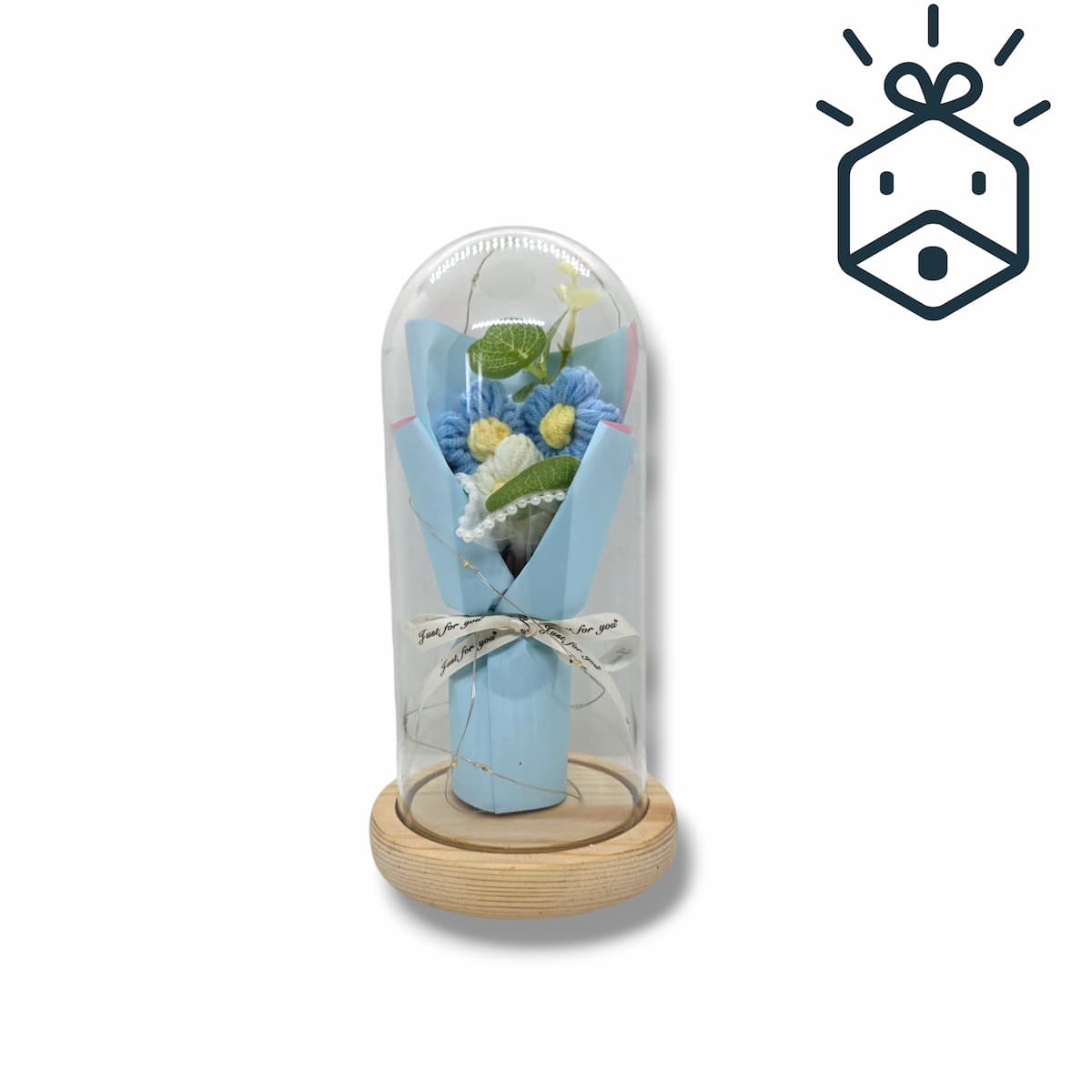 Fabric Eternal Flower - Blue