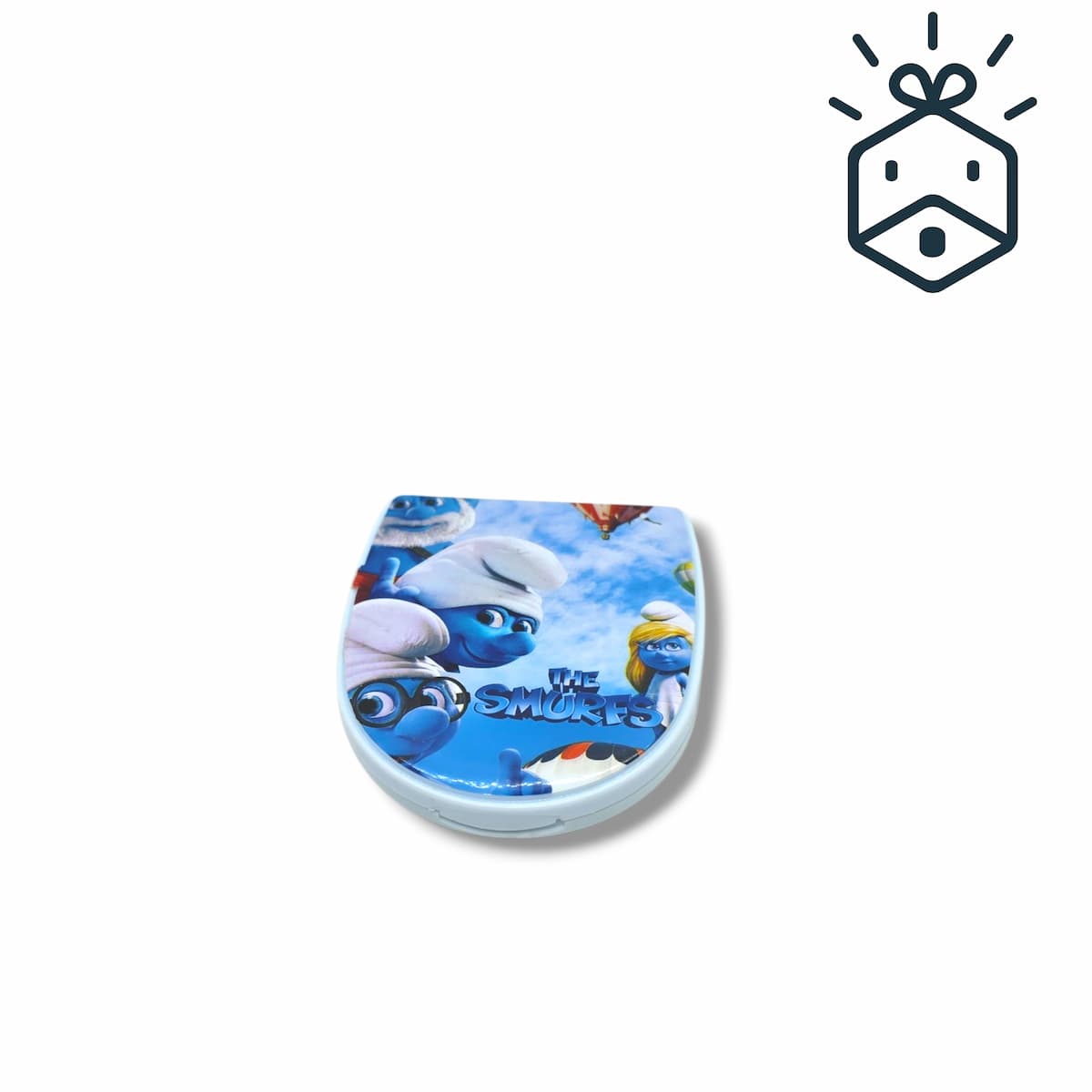 Smurfs Pocket Mirror with Comb - Blue