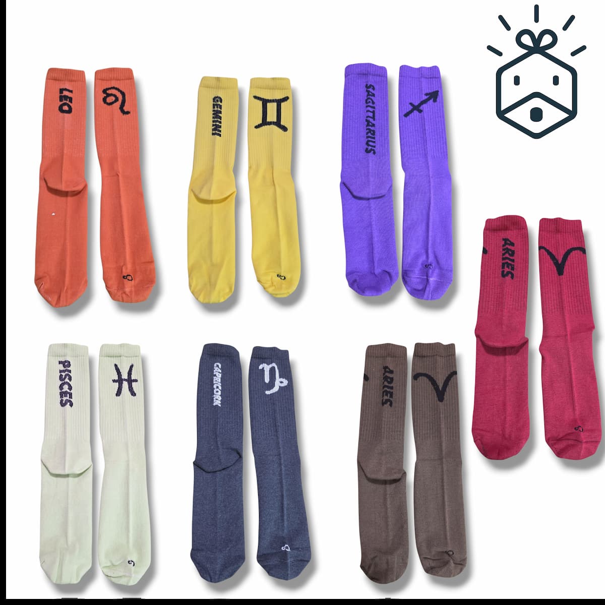 Long Socks - Zodiac Signs